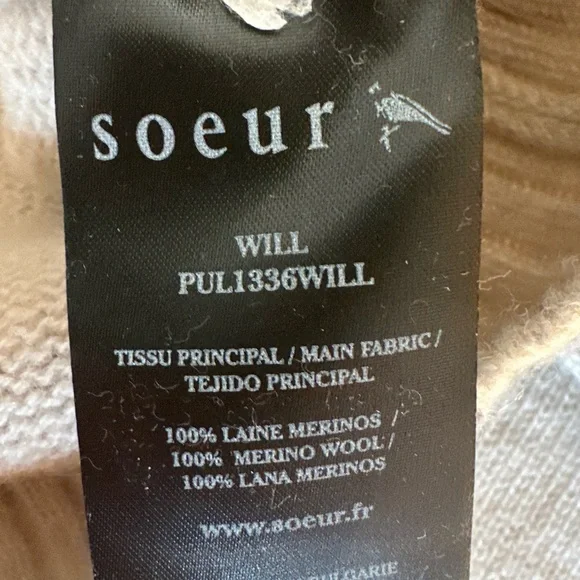 Sœur Will Merino Wool Pullover